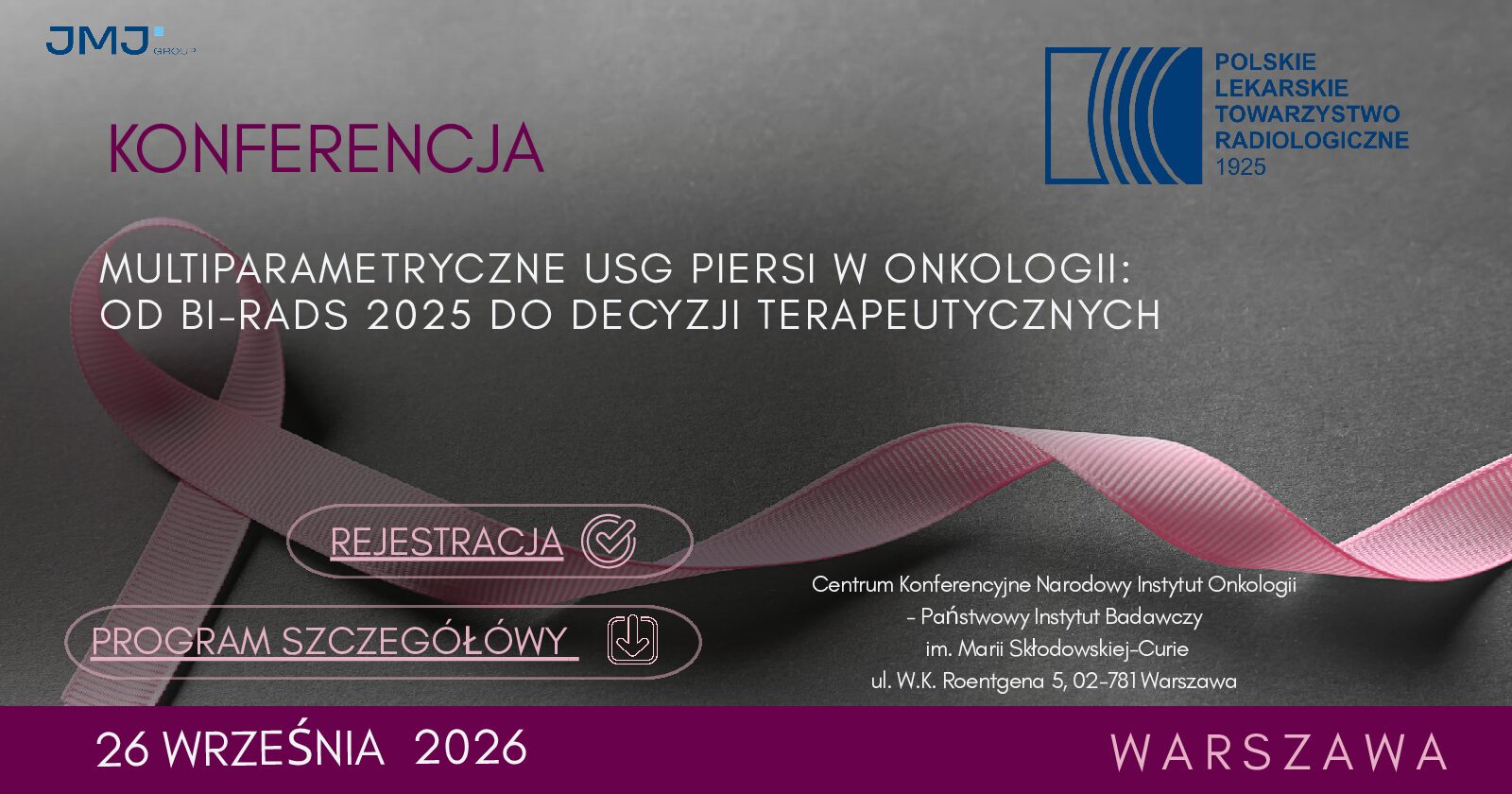 Grafika wydarzenia Multiparametryczne USG piersi w onkologii