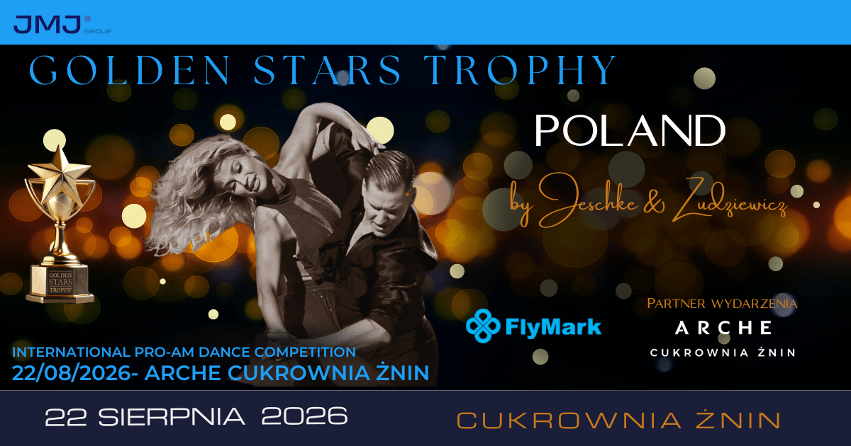 Grafika wydarzenia Golden Stars Trophy — Konkurs Tańca