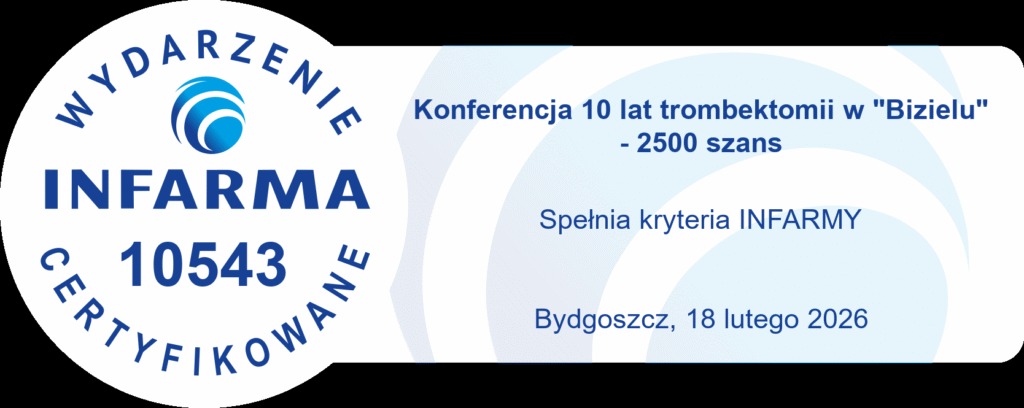 Materiał archiwalny wydarzenia Konferencja jubileuszowa „10 lat trombektomii – 2500 szans”